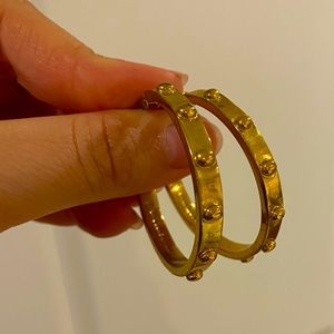 Kate Spade Gold Hoops